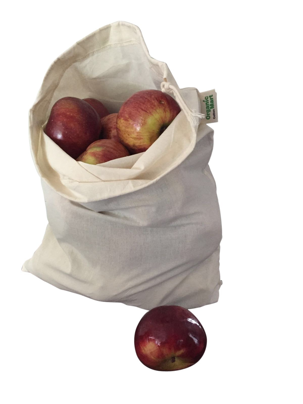 Recycled paper packaging from Organic Cotton Mart emphasizes zero waste.