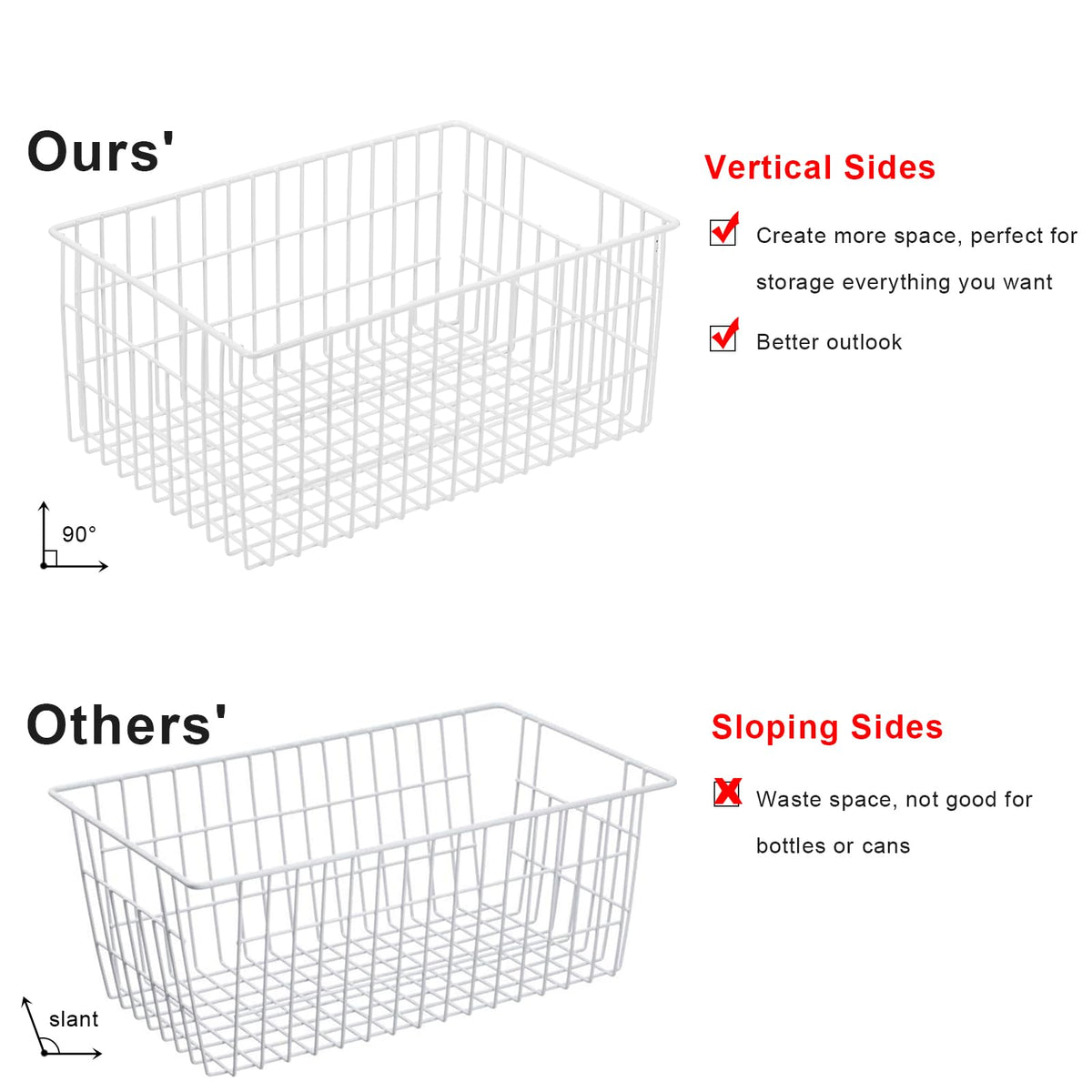 Orgneas durable powder-coated metal resists rust in cold environments.