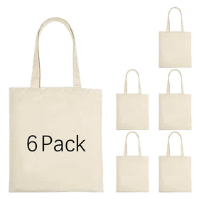 ORJ sublimation blank canvas bag front view, ready for custom designs.