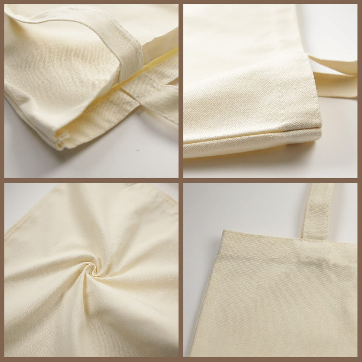 ORJ canvas bag surface shown, ideal for crisp sublimation prints.