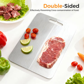 Ormark 1.2mm thick boards provide sturdy support while keeping knives happy.