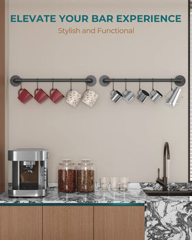 OROPY quick-install kit simplifies mounting on solid or concrete walls.