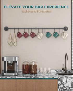 OROPY multipurpose wall hanger ideal for pots lids towels and mugs