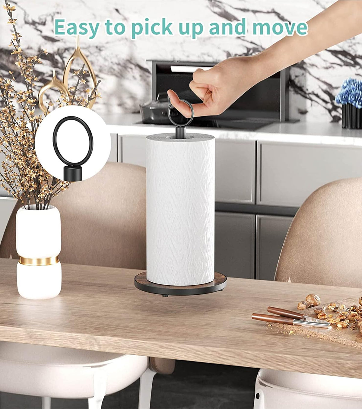 OROPY anti-slip pads protect surfaces while stabilizing the stand.