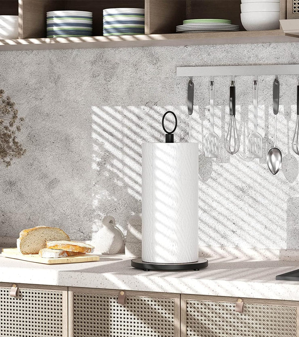 OROPY assembled stand delivers quick setup for any counter.