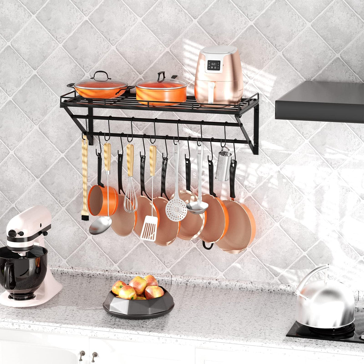 OROPY space-saving design frees cabinet space for daily essentials