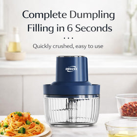 Orozee Deluxe 6-second quick chop capability for fast prep.