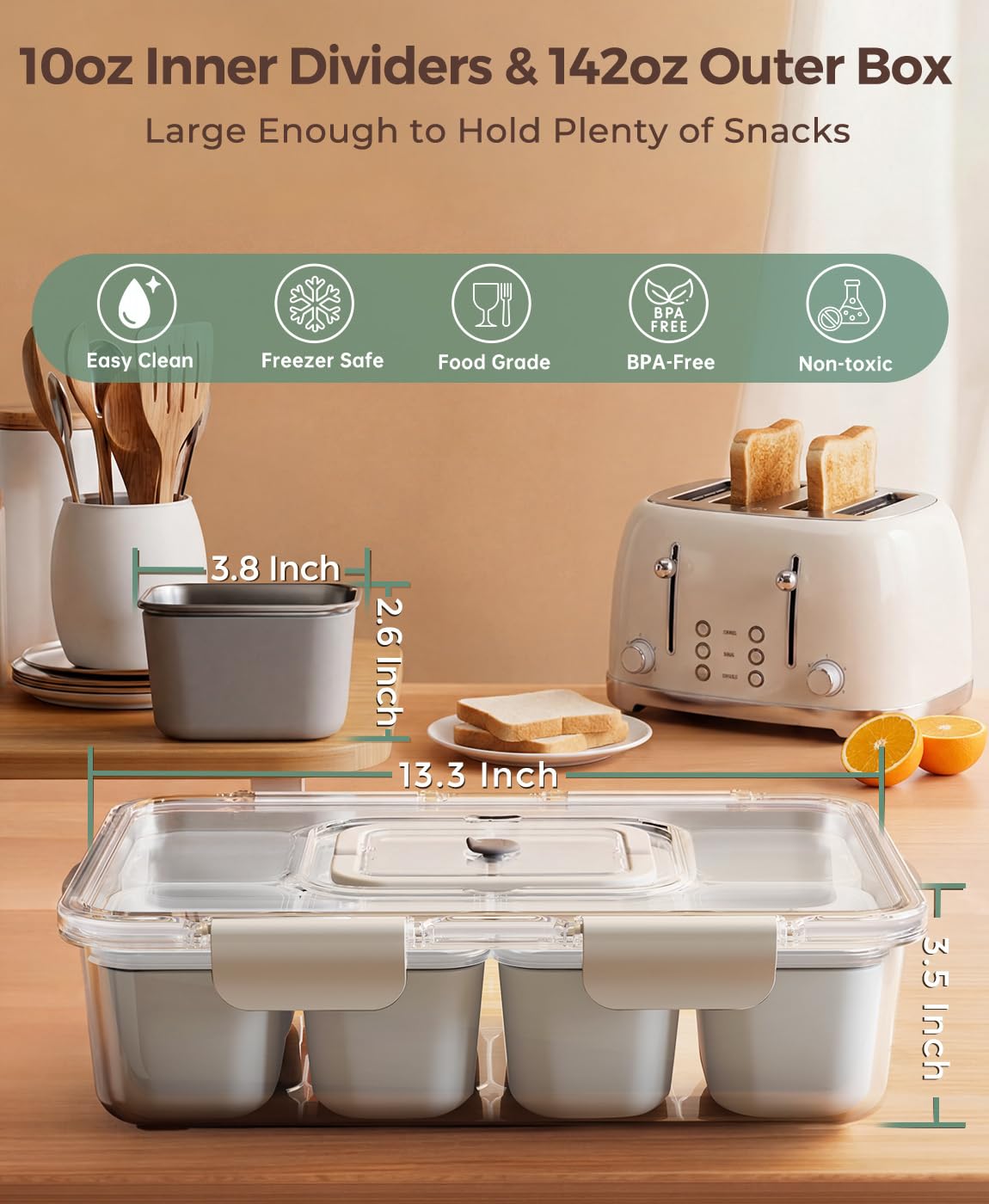 Osfel Snackle Box silicone sleeves cushion cups and boost grip