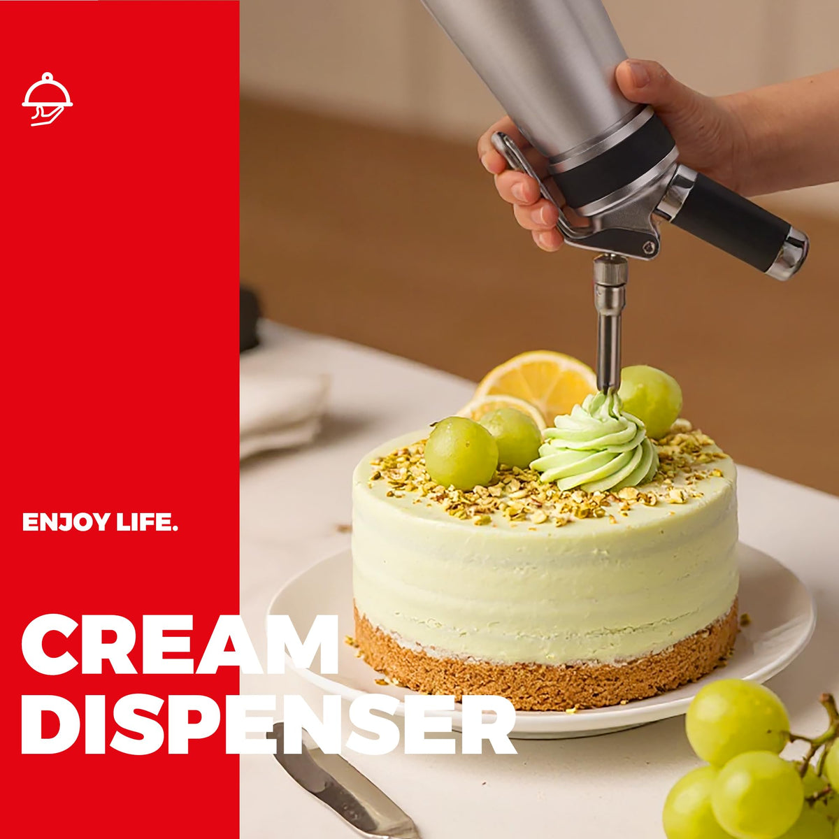 OSJ COOK cleaning brush helps thorough tip cleaning and quick setup
