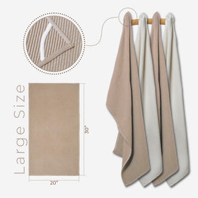 Quick-dry fabric design reduces drying time while remaining reusable and odor-resistant.