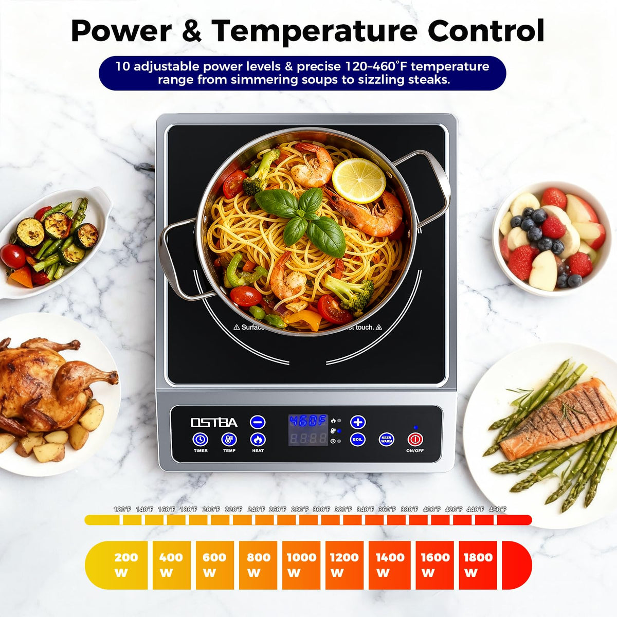 OSTBA timer display showing up to 3 hours of control