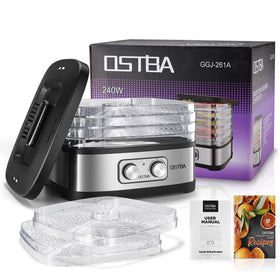 OSTBA stainless-steel panel adds durability and simple cleaning