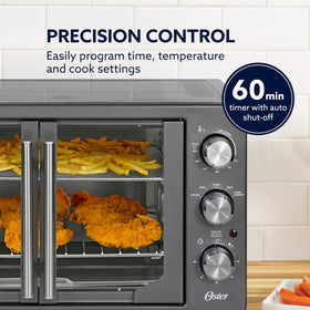 Oster full-size chicken fits easily in the oven for family meals