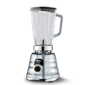 Oster Original 3-Speed Chrome Blender ice-crushing blade handles crushed ice with ease.