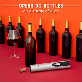 Oster easy push-button operation makes corking quick and simple
