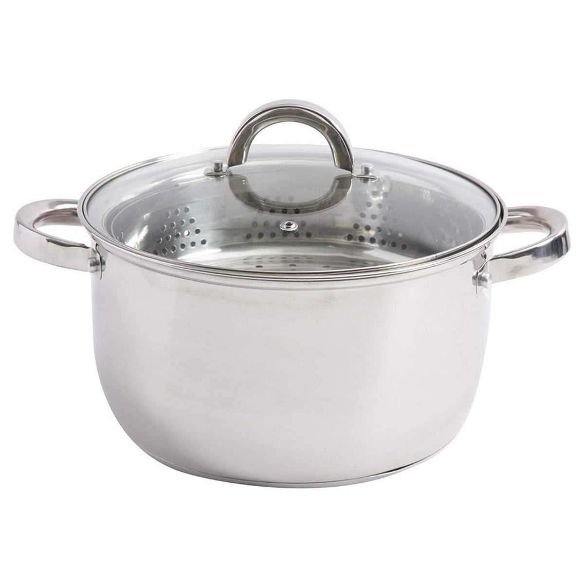 Oster Sangerfield 6-Quart Dutch oven with even heat base for consistent cooking.