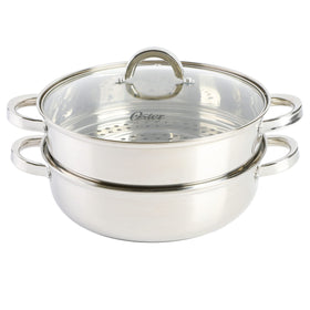 Oster Sangerfield pan cooking vegetables with even heat distribution
