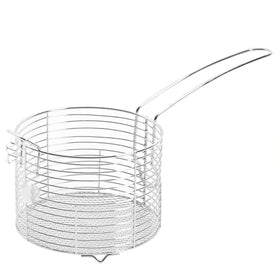 Oster Sangerfield wire basket with oil drain hook for easy draining.
