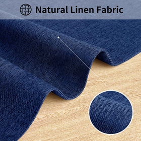 OSUASN navy blue placemats on a dining setup for indoors