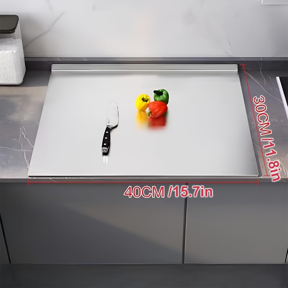 OTAVILEM dishwasher-safe cutting board cleans easily and resists odors
