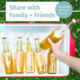 Otis Classic six-pack ships securely with dividers for protection.