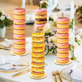 Otoolling 2-pack tower saves space while displaying pastries