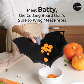OTOTO Batty non-slip bottom grips counters for stable prep