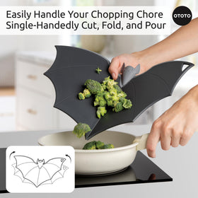 OTOTO Batty textured surface keeps ingredients in place