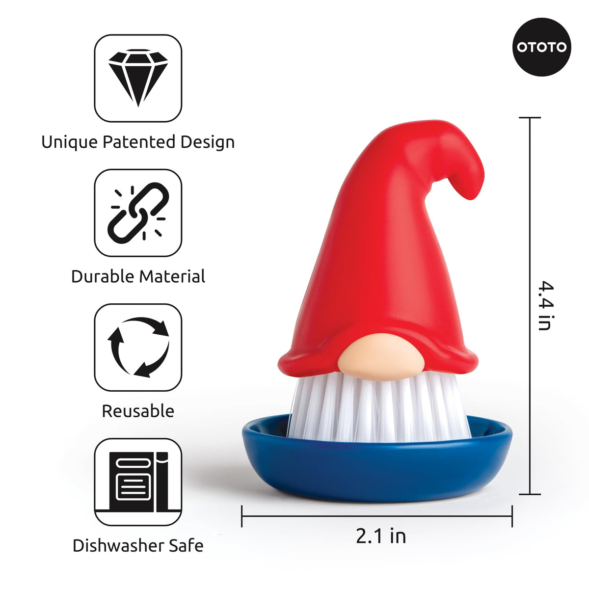 OTOTO Beardy gift packaging highlights a quirky kitchen present.