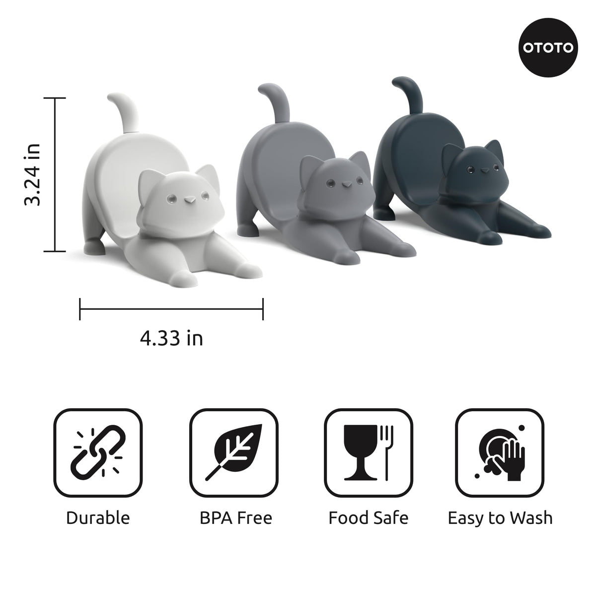OTOTO Catos versatile kitchen gadget for tacos, sandwiches, and snacks.