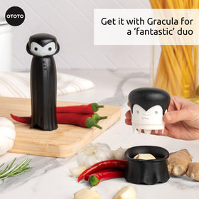 OTOTO Drac N' Roll garlic prep tool saves time in kitchen