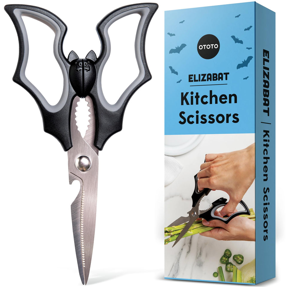 OTOTO Elizabat bat kitchen scissors with precise cutting power