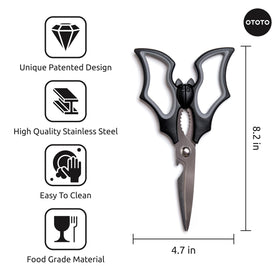 OTOTO Elizabat gothic-kitchen-gadget adds whimsy with practical use