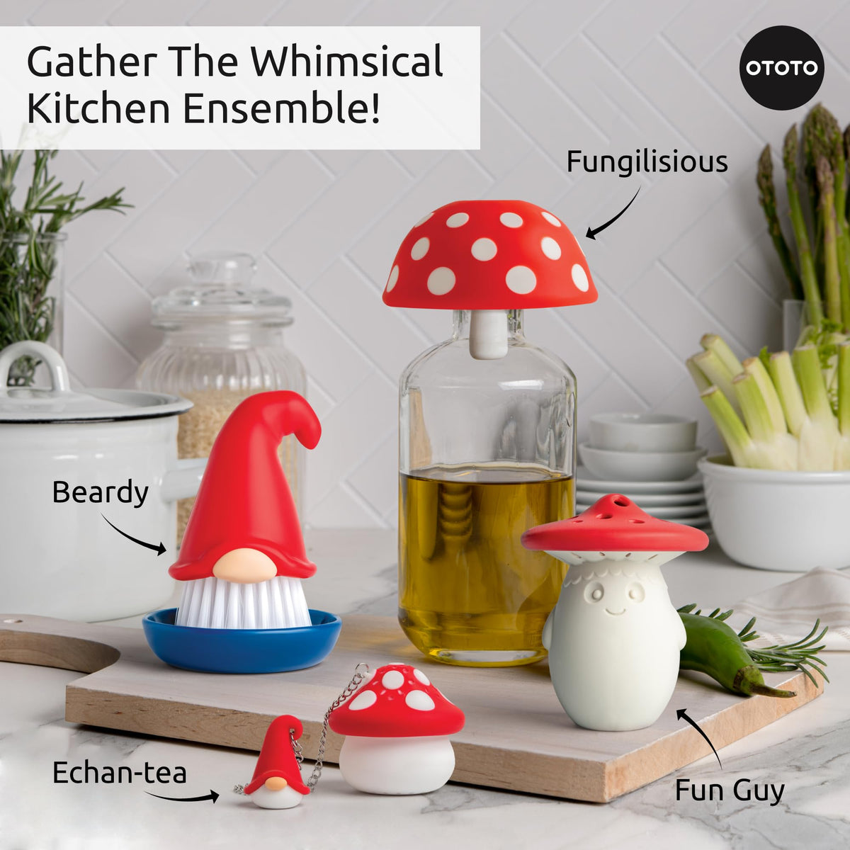 OTOTO gift-ready tea infuser makes a charming kitchen gift