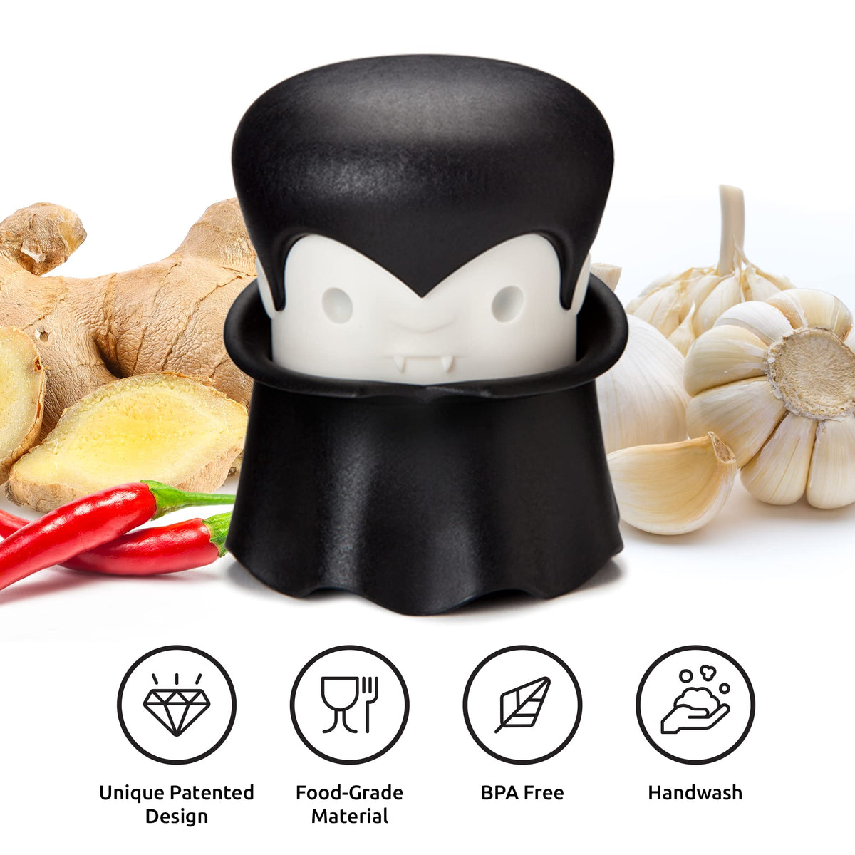 OTOTO Gracula ginger mincer processing fresh ginger for vibrant flavor