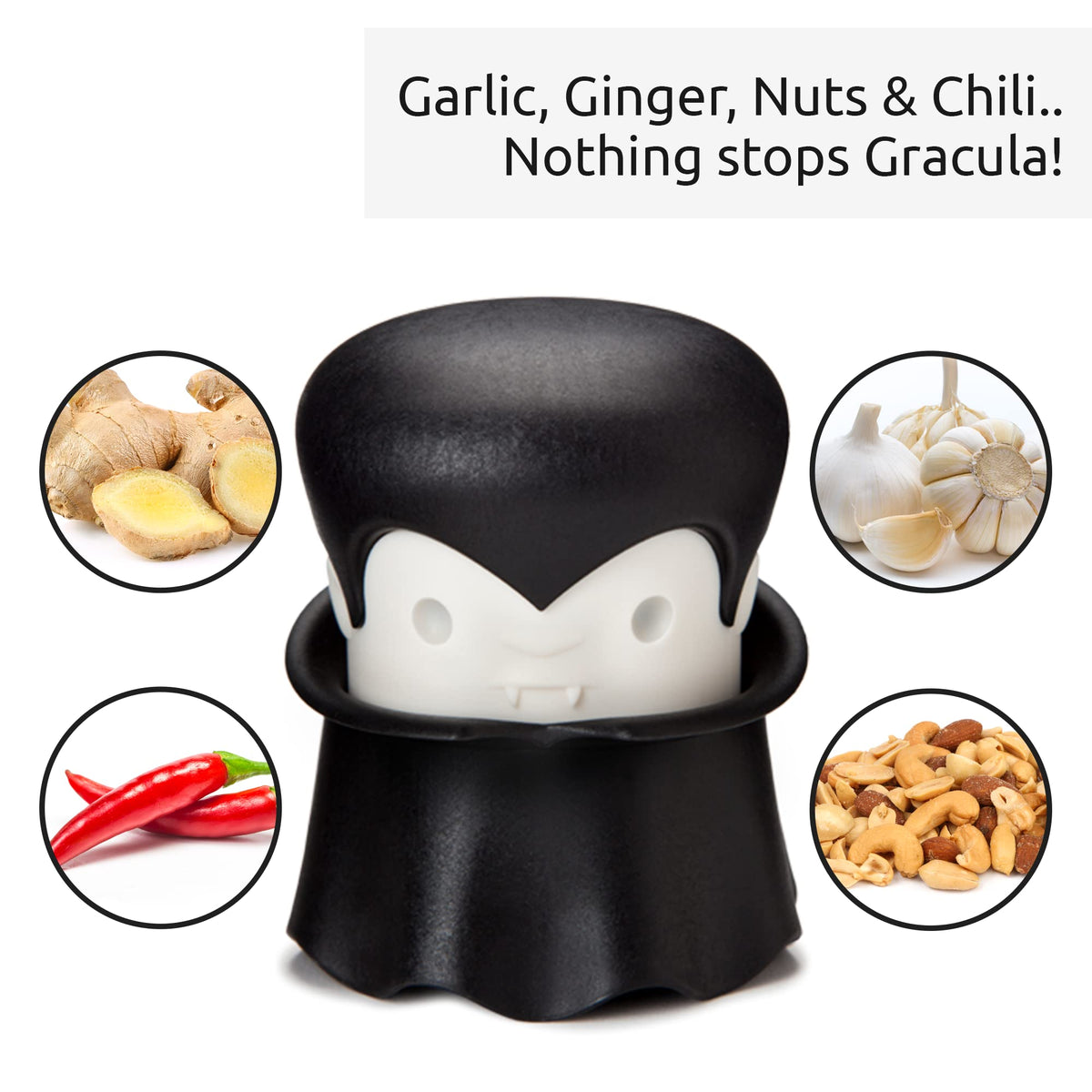 OTOTO Gracula nuts crusher handling small nuts for quick baking prep