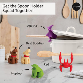 OTOTO HopTop frog design blends whimsy with practical kitchen use.
