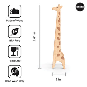 OTOTO Jerry the Giraffe safari design enhances breakfast rituals