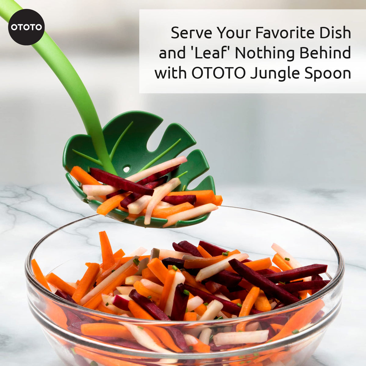 OTOTO Jungle Spoon cute kitchen gadget for home cooks and gifts.