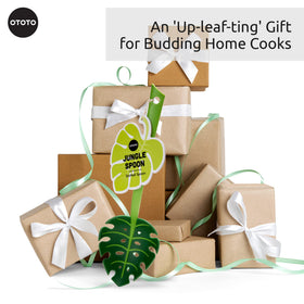 OTOTO Jungle Spoon ideal for serving pasta and tossing salads.