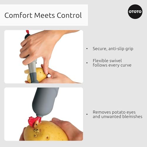 OTOTO kitchen gadgets collection with Sir Peels A-Lot adds whimsy to prep.