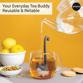 Dishwasher safe for quick, convenient cleanup after busy tea moments