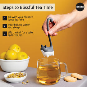 Compact gadget that adds whimsy to daily tea rituals
