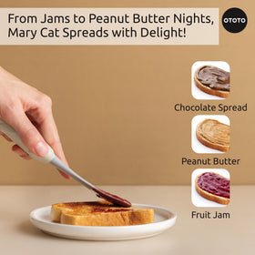 OTOTO Mary Cat dishwasher-safe design for quick cleaning after cooking.
