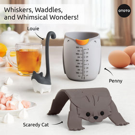 OTOTO Muscateers gift-ready packaging appeals to cat lovers and goth style.