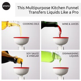 OTOTO Mushroom adds a playful touch to any kitchen while assisting with jars and bottles.