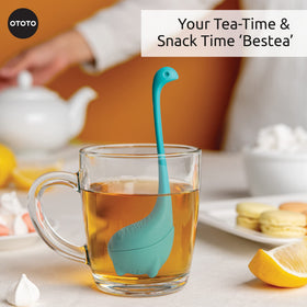 OTOTO Nessie tea infuser enables fast, flavorful brews.