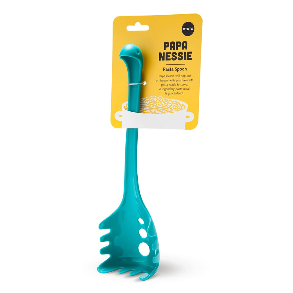 OTOTO Papa Nessie pasta server teeth scoop for mess-free servings