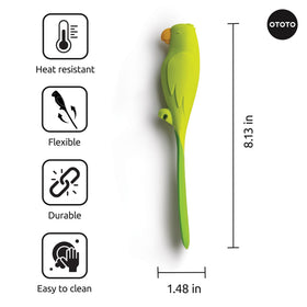 OTOTO Parry BPA-free spatula for safe food contact.