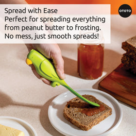 OTOTO Parry heat‑resistant spatula scraping the last jam from the jar.
